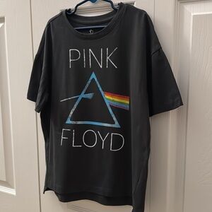 Pink Floyd Girls charcoal tee